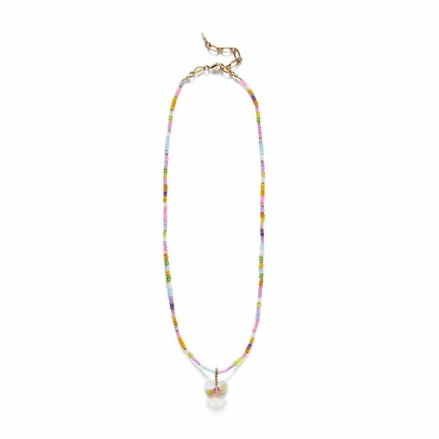 Mode Femme Anni Lu Anni Lu | Anni Lu - Collier Candy Lover - Blanc