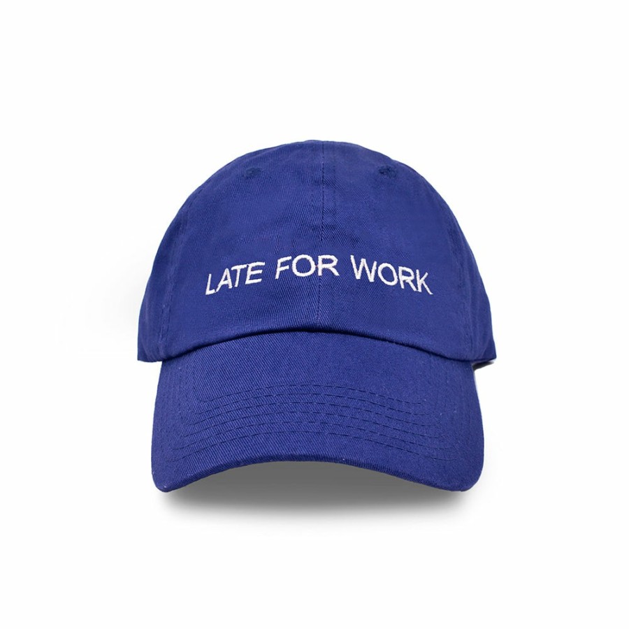 Mode Homme Ho Ho Coco Casquettes | Ho Ho Coco - Casquette Late For Work - Violet