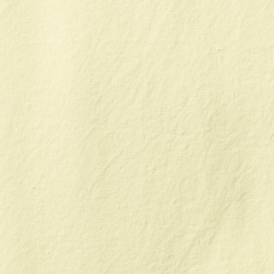 Linge De Maison 1700 COTEX Draps Plats | Drap Plat En Coton Percale - Jaune Yuzu