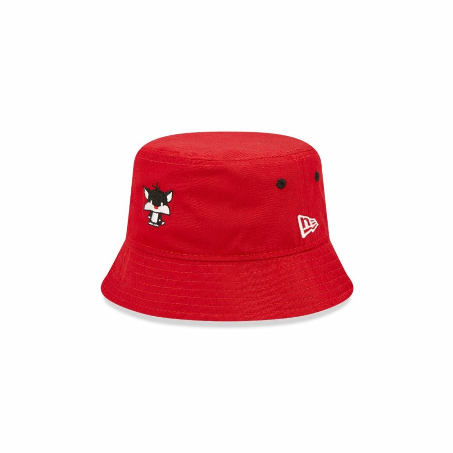 Enfant New Era Chapeaux | New Era - Bob Enfant Sylvester 9 Forty - Rouge