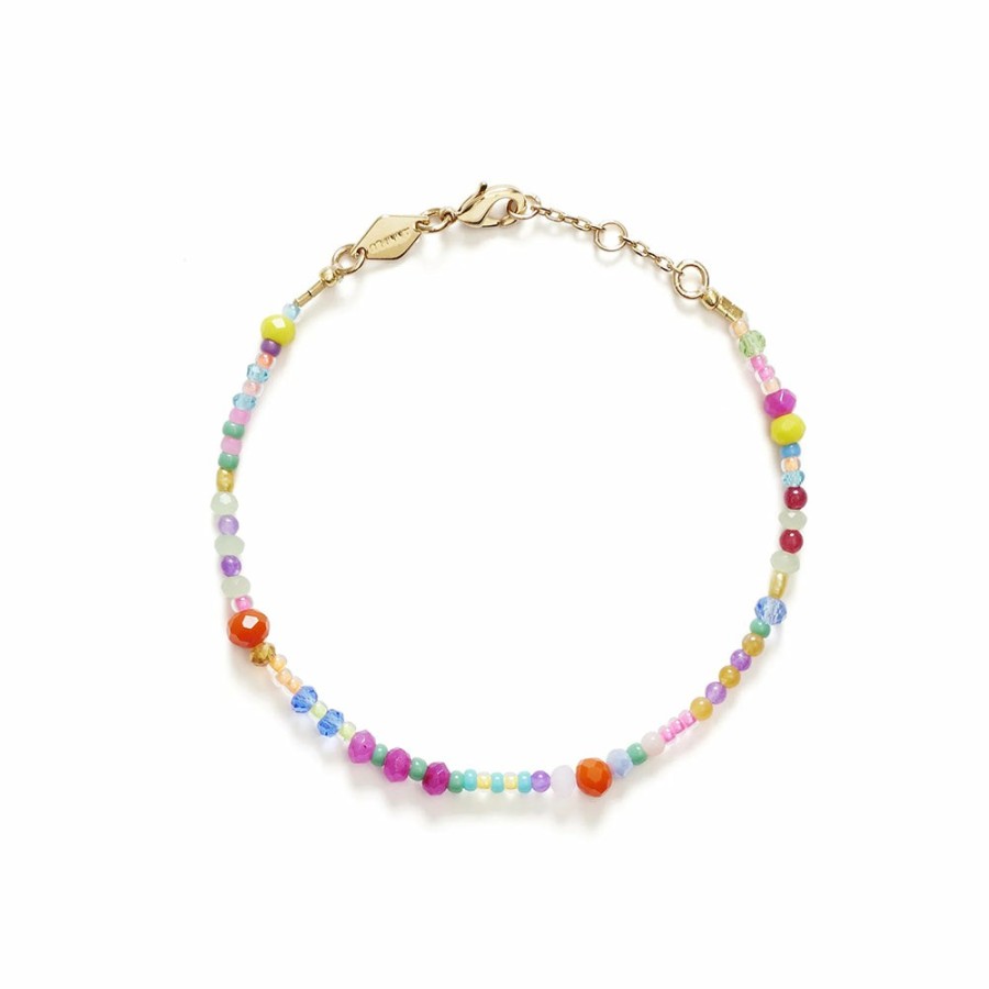 Mode Femme Anni Lu Anni Lu | Anni Lu - Bracelet Breezy Beats - Rainbow