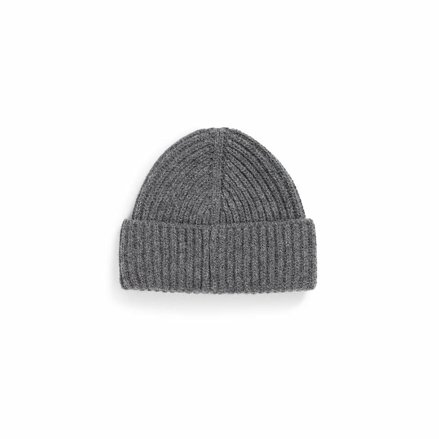 Mode Homme Norse Projects Bonnets | Norse Project - Bonnet En Alpaga - Gris