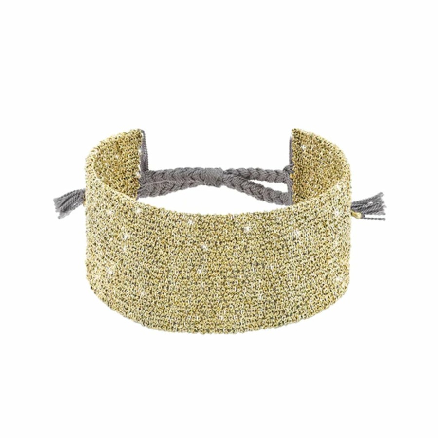 Mode Femme MARIE LAURE CHAMOREL Bracelets | Marie Laure Chamorel - Bracelet N°820 - Gold