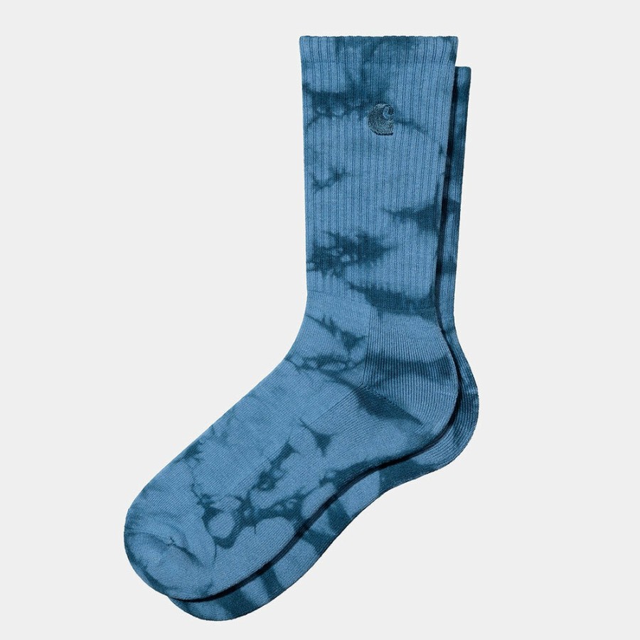 Mode Femme Carhartt Wip Chaussettes | Carhartt Wip - Chaussettes Victa - Bleu