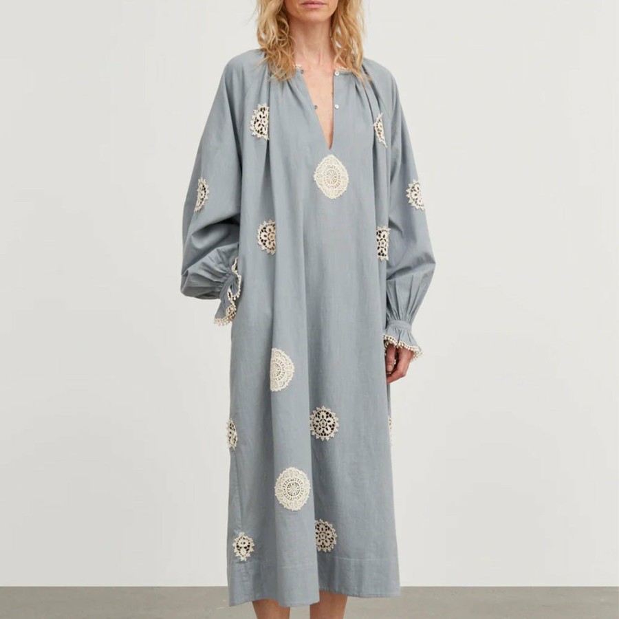 Mode Femme Skall Studio Robes | Skall Studio - Robe Jojo - Bleu