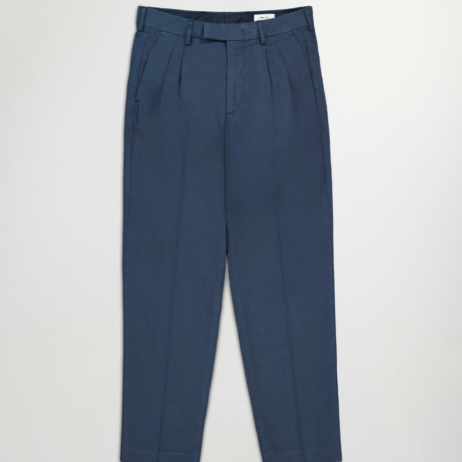 Mode Homme NN07 Pantalons | Nn07 - Pantalon Fritz - Bleu