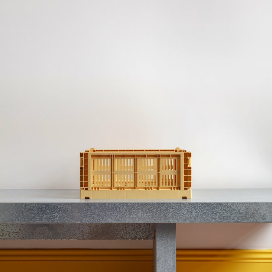 Deco & Lifestyle 208 HAY Rangement | Moyenne Cagette - Hay - Golden