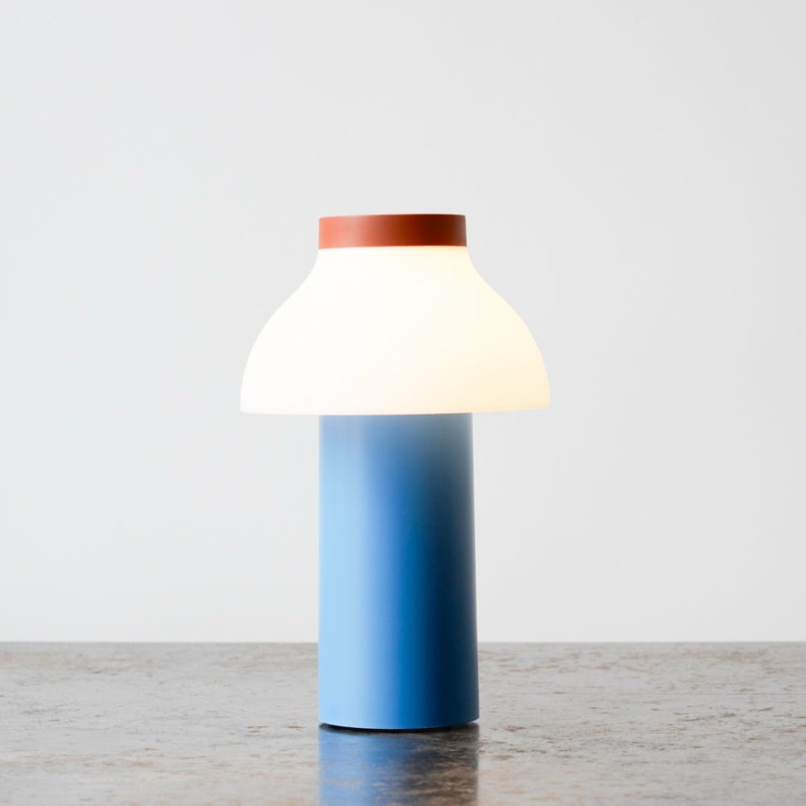 Deco & Lifestyle 208 HAY Lampes | Lampe Portable - Bicolore Sky Blue - Hay