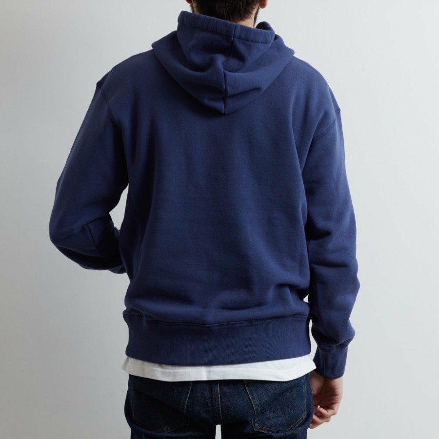 Mode Homme PE01 Sweats | Merci - Hoodie Lucky - Bleu