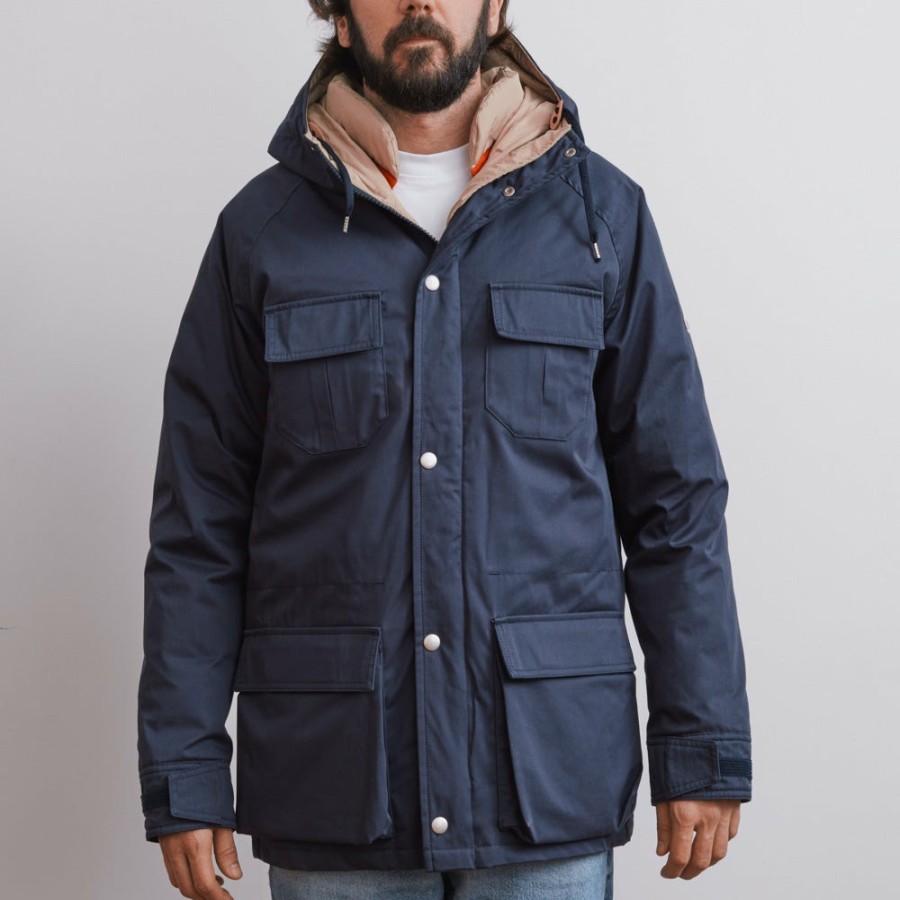 Mode Homme Holubar Manteaux | Holubar - Deer Hunter - Bleu