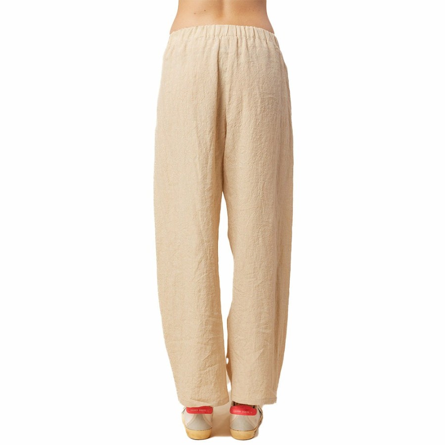 Mode Femme APUNTOB Pantalons | Apuntob - Pantalon Large - Natural