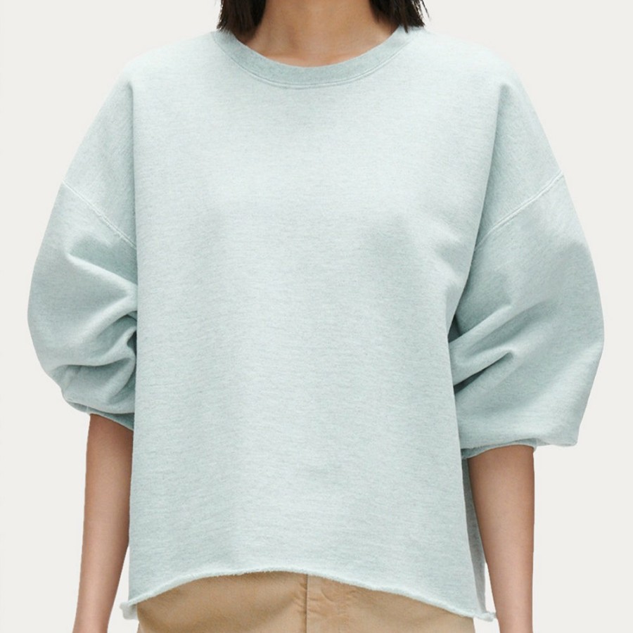 Mode Femme Rachel Comey Sweats | Rachel Comey - Fond Sweatshirt - Vert D'Eau