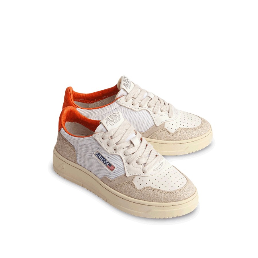 Mode Homme Autry Baskets | Autry - Baskets Medalist Low - Orange