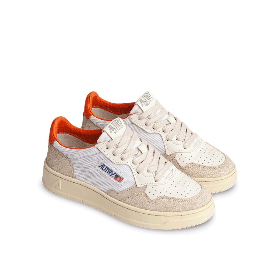 Mode Homme Autry Baskets | Autry - Baskets Medalist Low - Orange