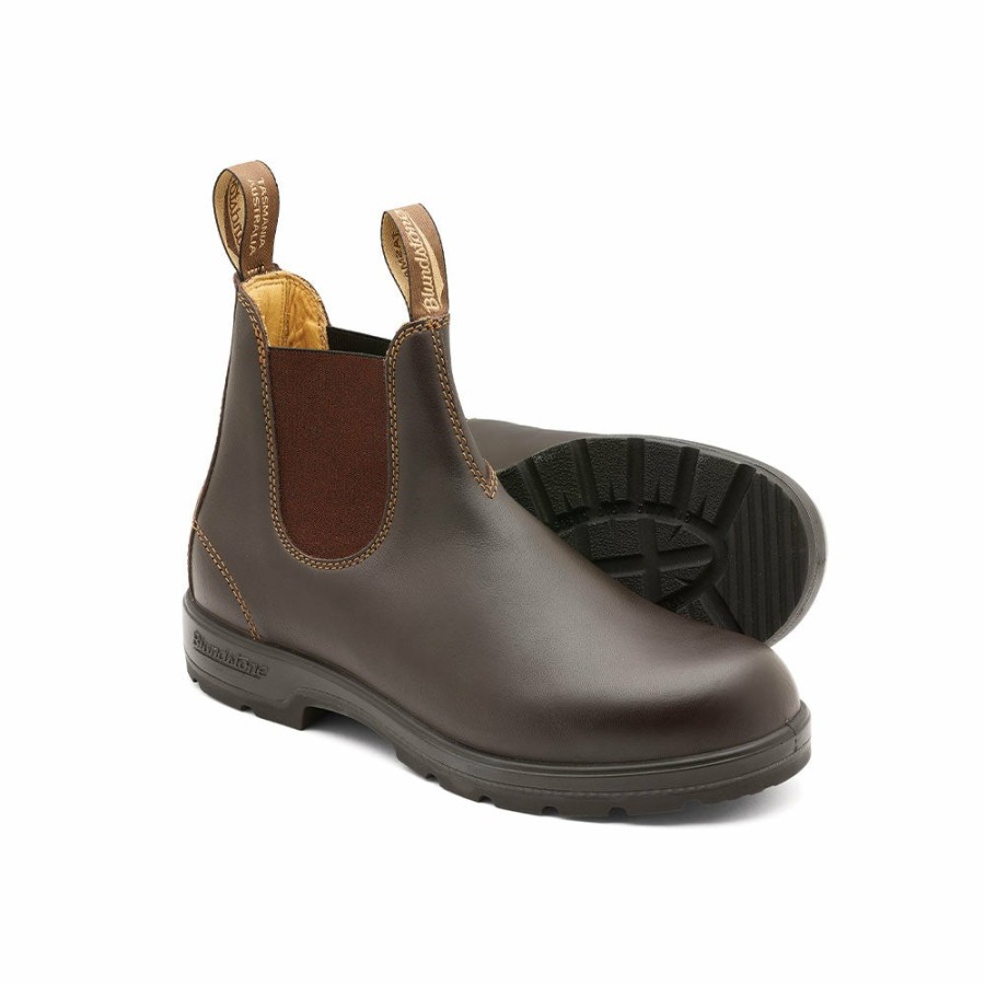 Mode Femme Blundstone Bottes | Blundstone - Bottines Classic Chelsea - Walnut