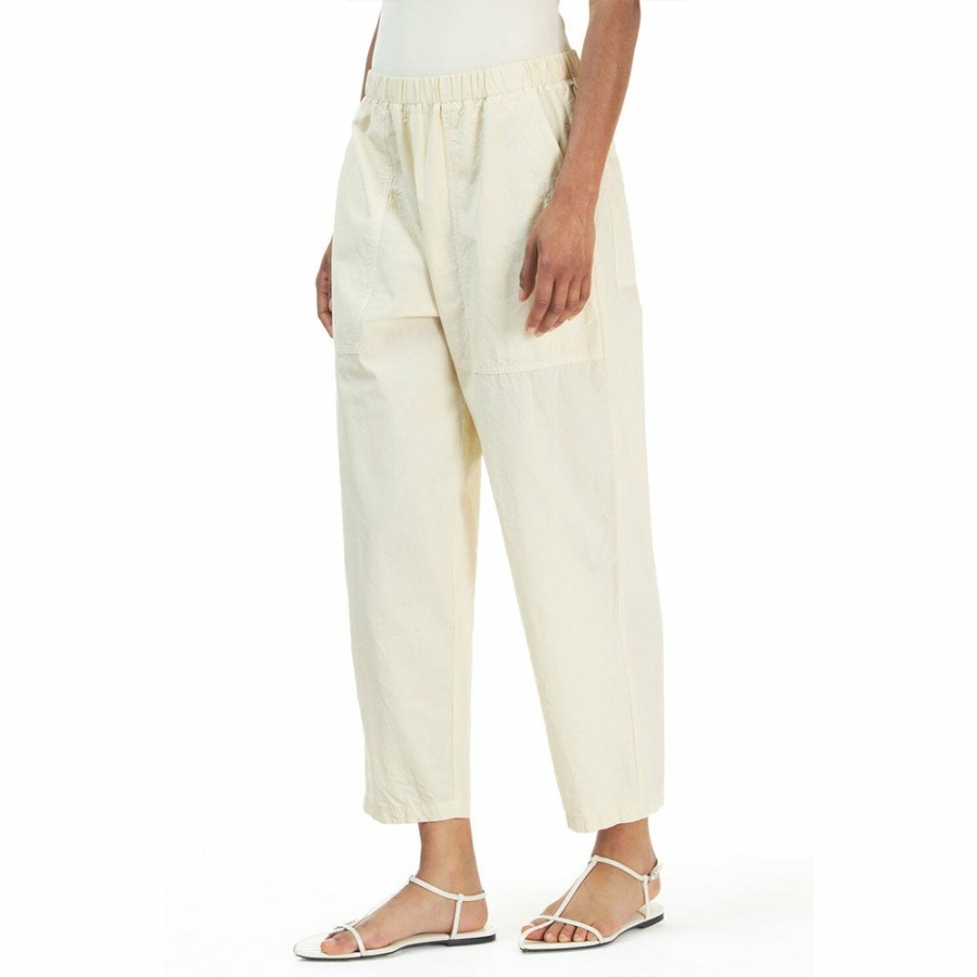 Mode Femme BARENA Pantalons | Barena - Pantalon Gonghi - Creme