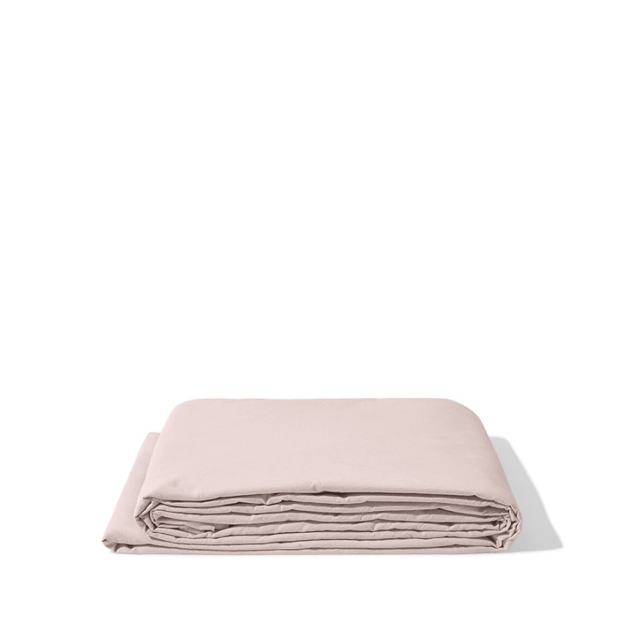 Linge De Maison 1700 COTEX Draps Plats | Drap Plat En Coton Percale - Rose Poudre