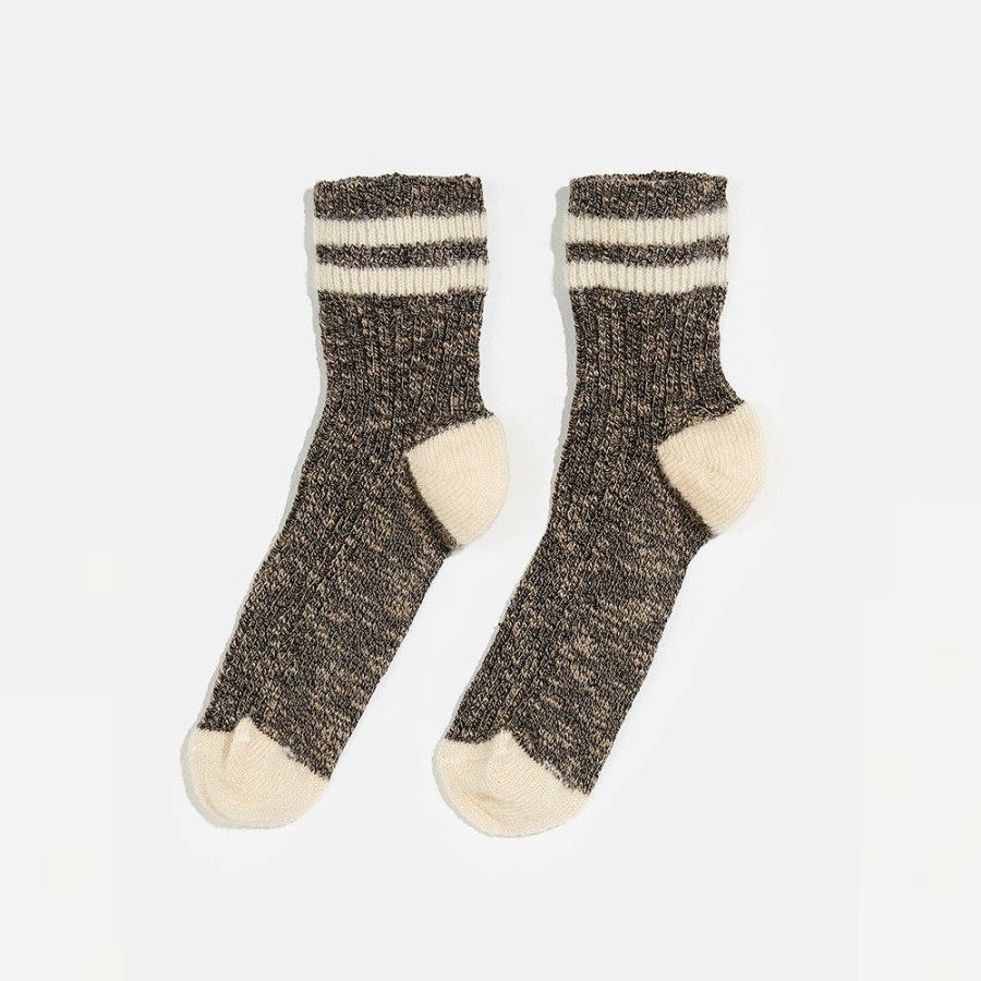 Mode Femme Bellerose Chaussettes | Bellerose - Chaussettes Funt - Marron