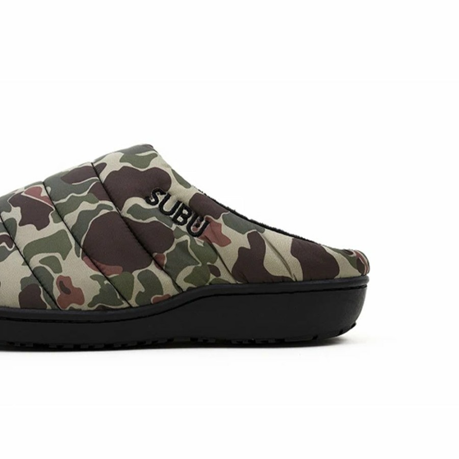 Mode Homme Subu Tokyo Chaussons | Subu Tokyo - Chaussons F-Line - Camo