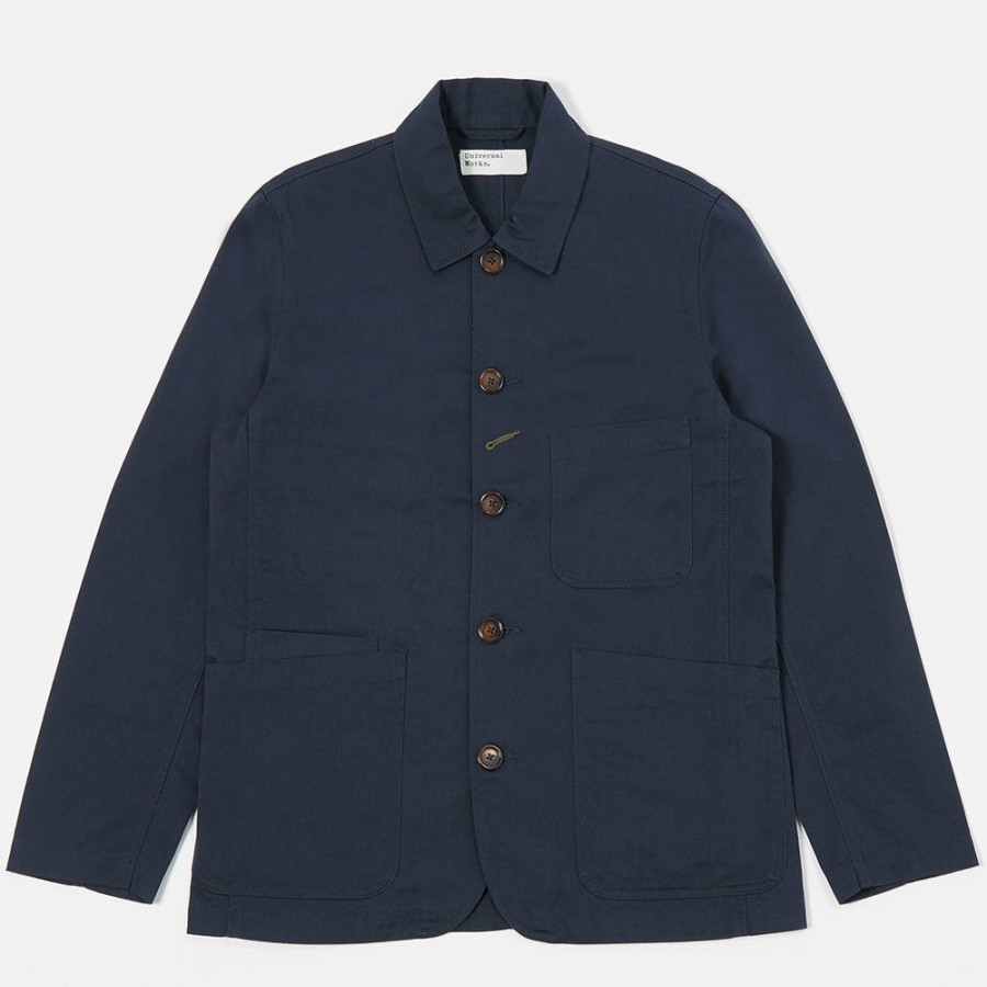 Mode Homme Universal Works Vestes | Universal Works - Veste Bakers - Bleu