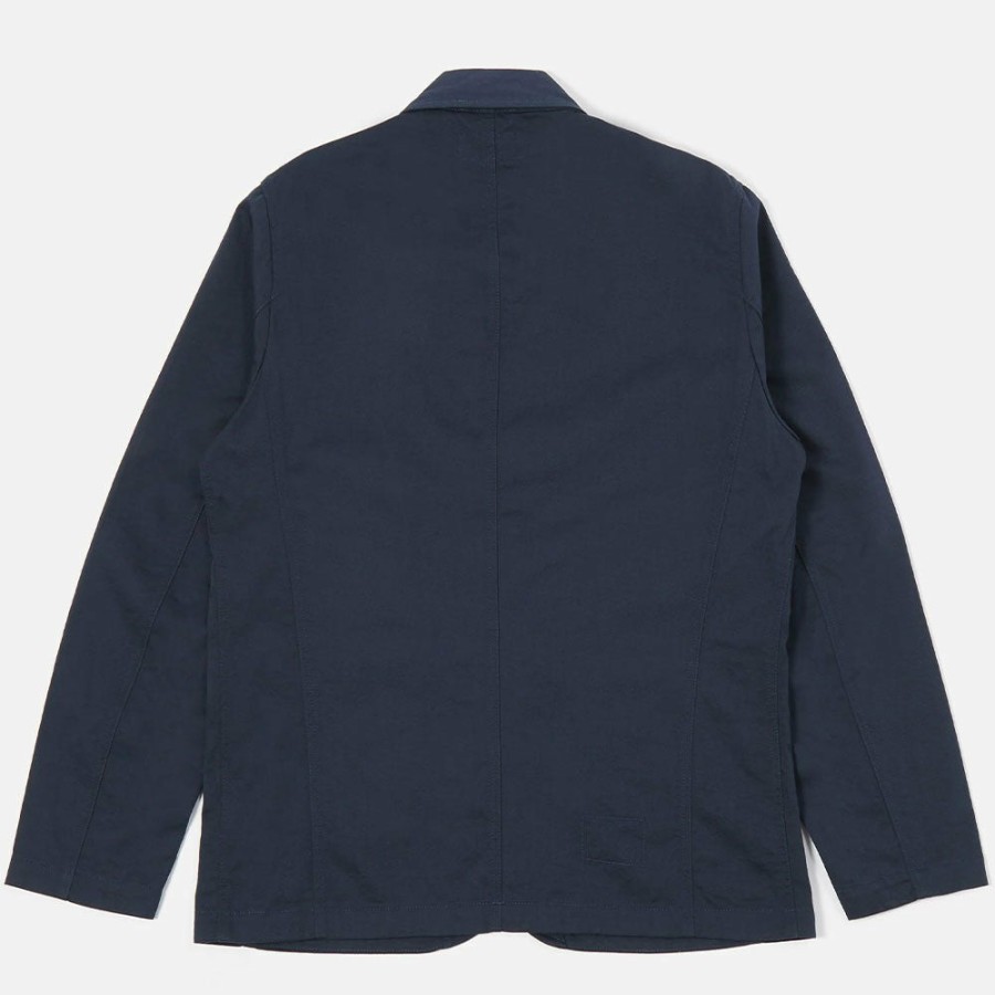 Mode Homme Universal Works Vestes | Universal Works - Veste Bakers - Bleu