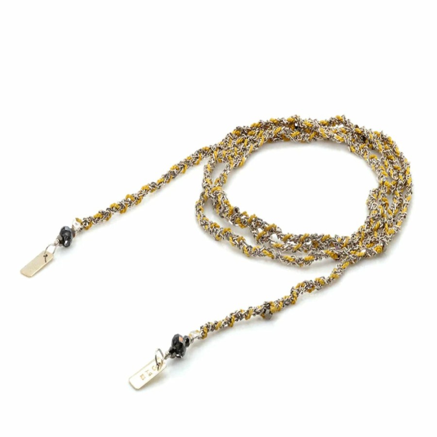 Mode Femme MARIE LAURE CHAMOREL Colliers | Marie Laure Chamorel - Collier N°182 - Silver Yellow