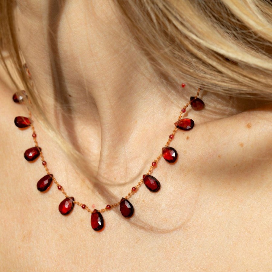 Mode Femme Ivarene Ivarene | Ivarene - Collier Elston - Rouge