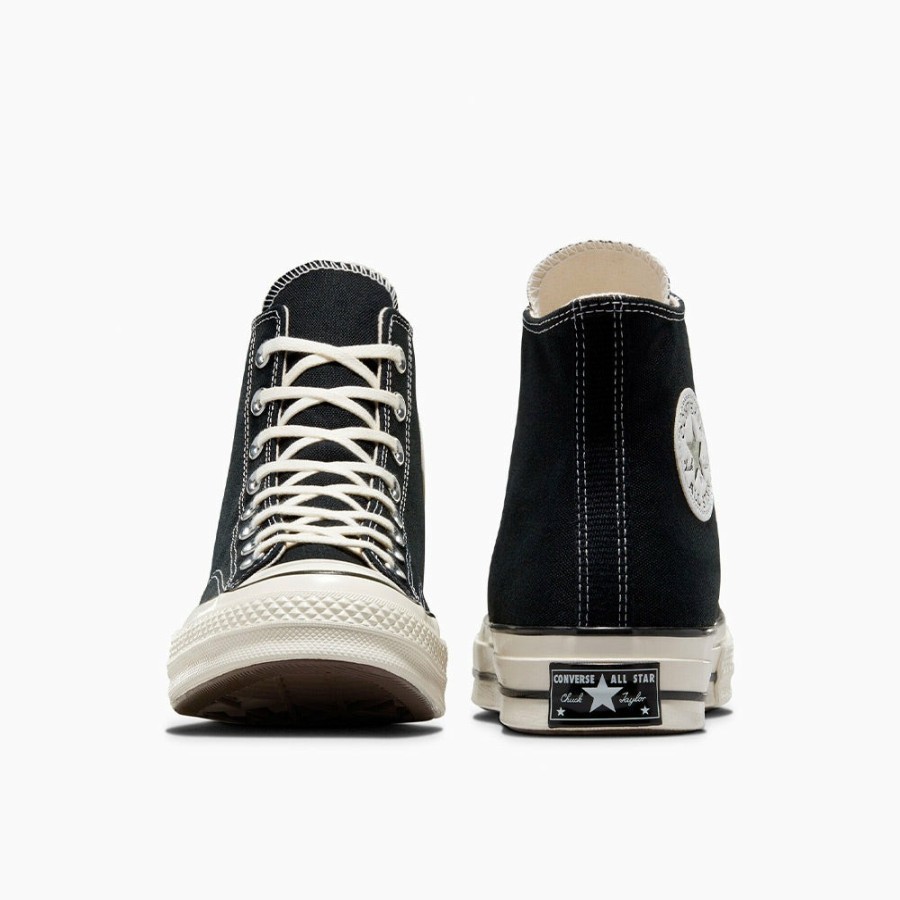 Mode Homme Converse Baskets | Converse - Chuck 70 Canvas Montante - Noir