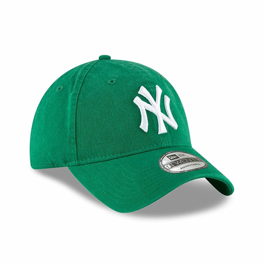 Mode Homme New Era Casquettes | New Era - Casquette Mlb Core Classic Ny Yankees - Vert