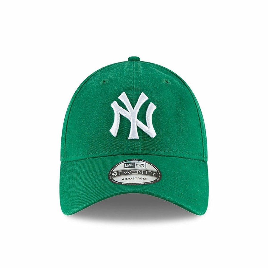 Mode Homme New Era Casquettes | New Era - Casquette Mlb Core Classic Ny Yankees - Vert