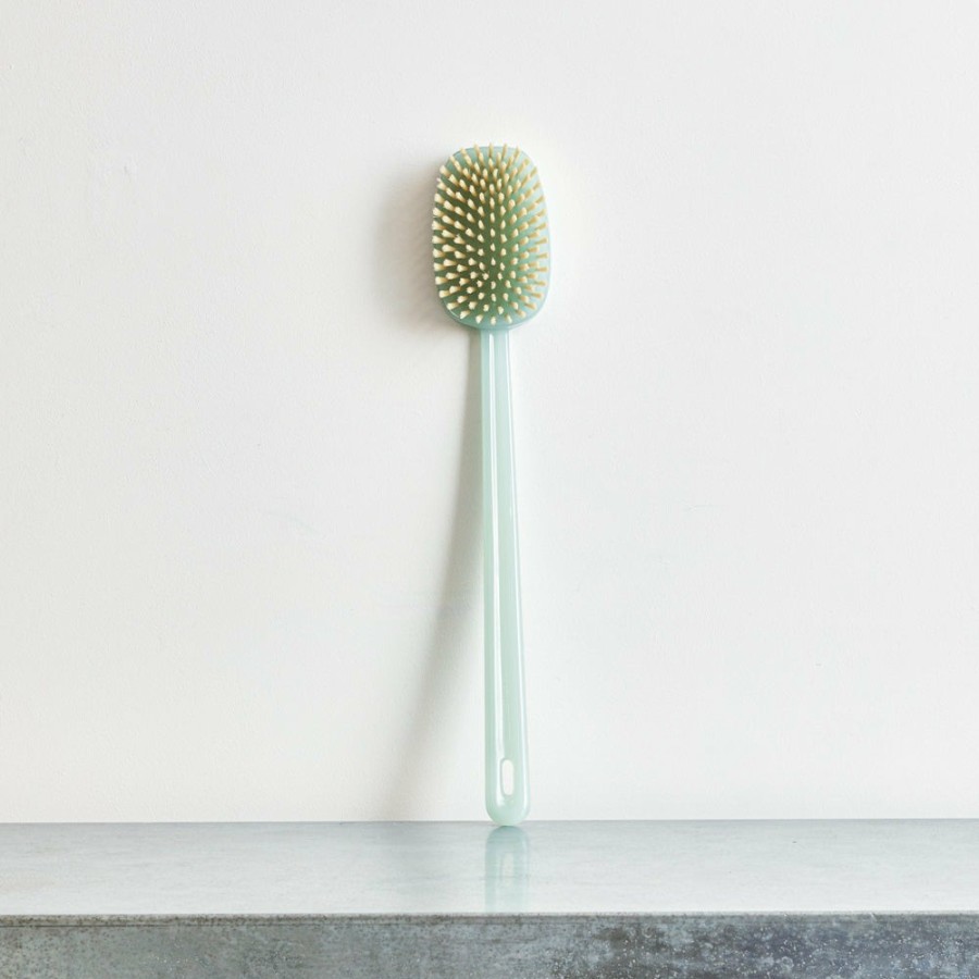 Beaute 2060 ACCA KAPA Accessoires De Salle De Bain | Brosse De Bain - Manche Bleu Transparent