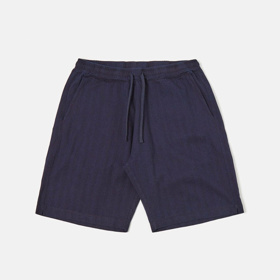 Mode Homme Universal Works Shorts | Universal Works - Short Lumber - Bleu