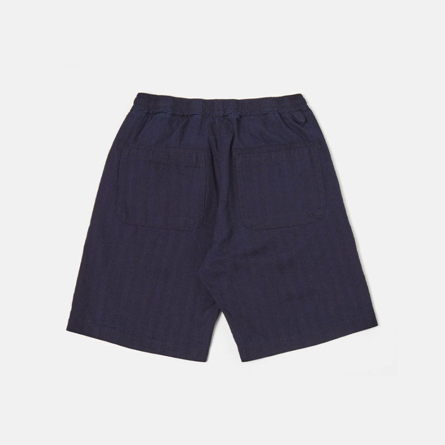 Mode Homme Universal Works Shorts | Universal Works - Short Lumber - Bleu