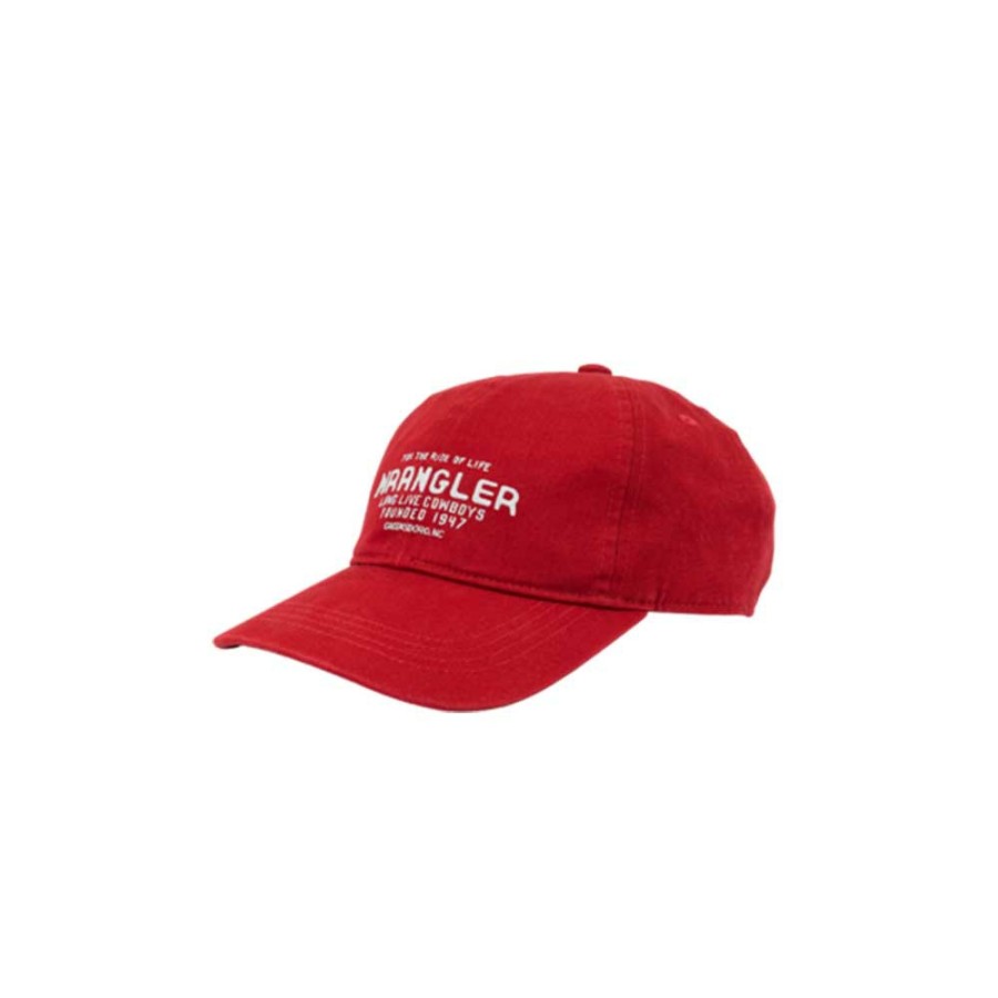 Mode Femme WRANGLER Casquettes | Wrangler - Casquette Logo - Rouge