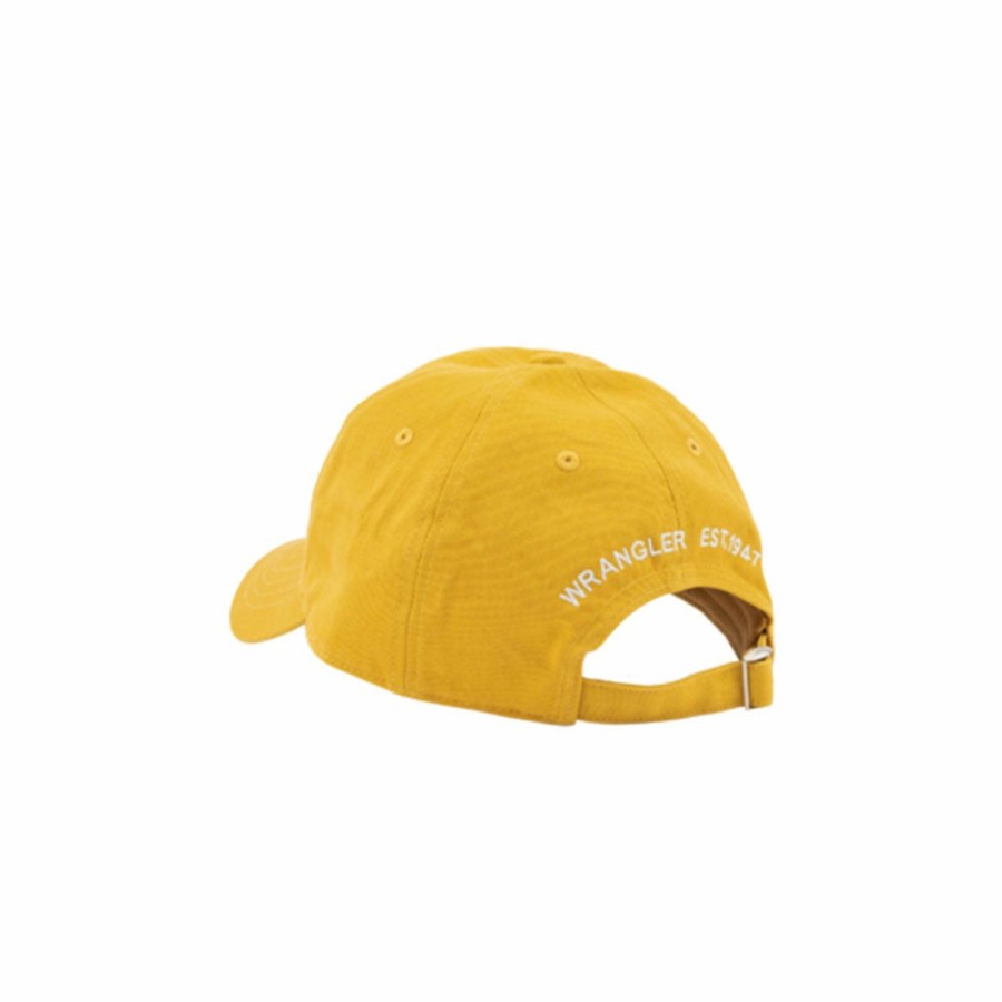 Mode Femme WRANGLER Casquettes | Wrangler - Casquette Logo - Jaune