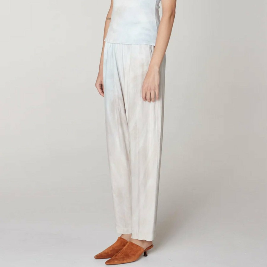 Mode Femme Raquel Allegra Pantalons | Raquel Allegra - Pantalon Sunday - Bleu