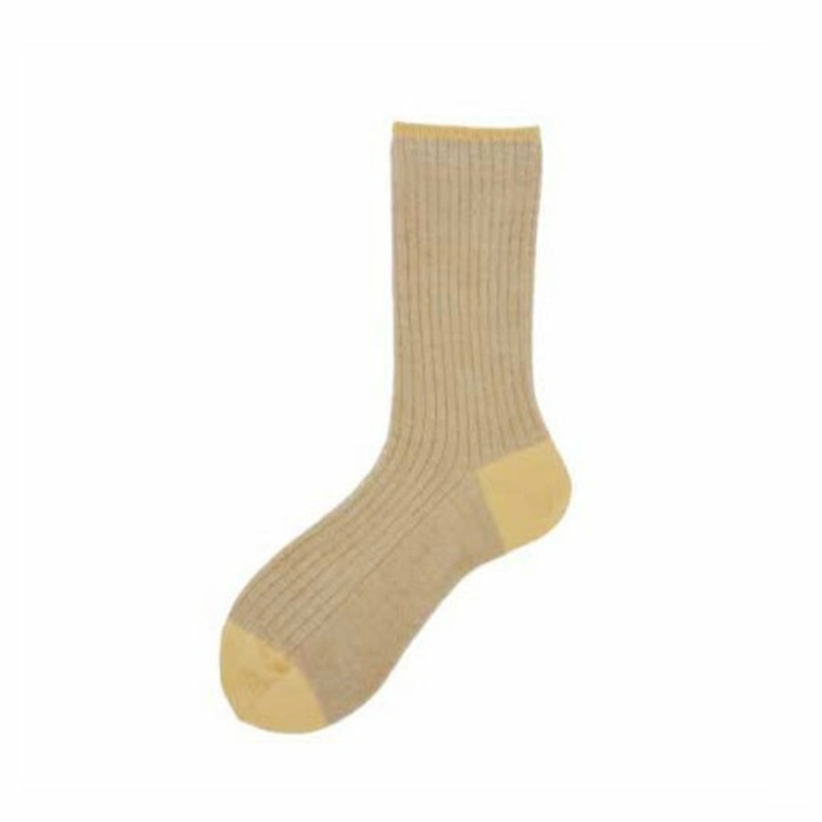 Mode Femme Alto Milano Chaussettes | Alto Milano - Chaussettes Cardi - Beige