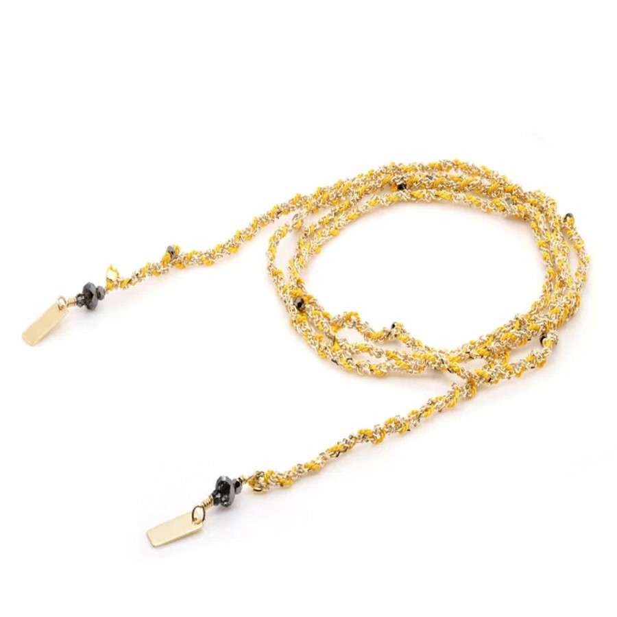 Mode Femme MARIE LAURE CHAMOREL Colliers | Marie Laure Chamorel - Collier N°182 - Gold Yellow