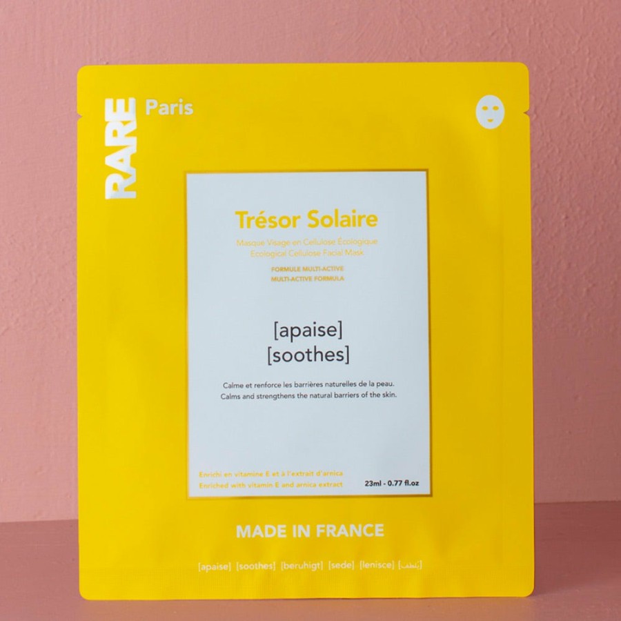 Beaute 1067 RARE PARIS Soins Du Visage | Set 5 Masques - Tresor Solaire - Rare Paris