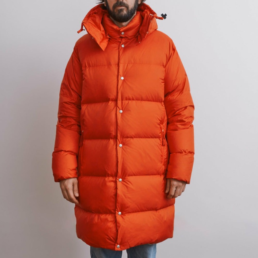 Mode Homme Holubar Manteaux | Holubar - Mustang Jacket Long - Orange