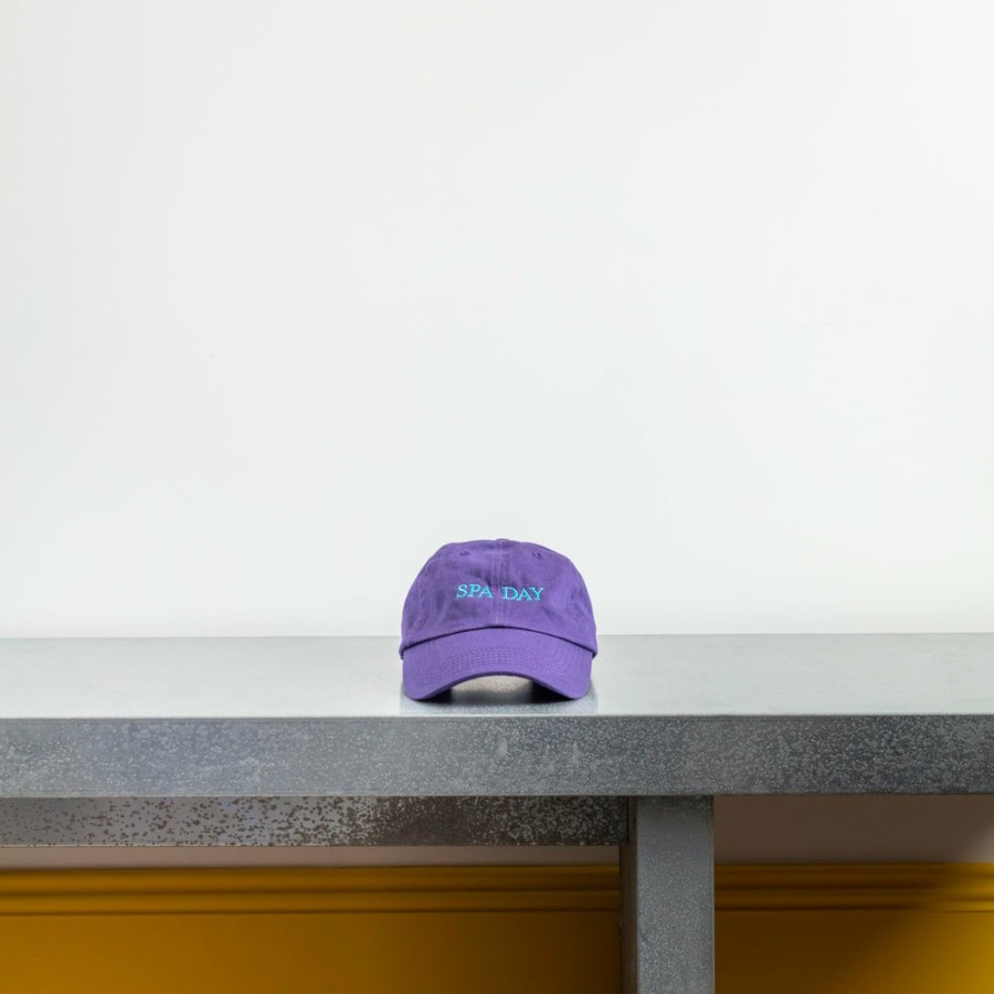 Mode Homme Ho Ho Coco Casquettes | Ho Ho Coco - Casquette Spa Day - Violet