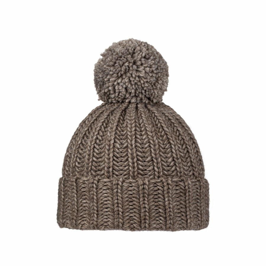 Mode Femme Santacana Bonnets | Santacana - Bonnet En Laine - Marron