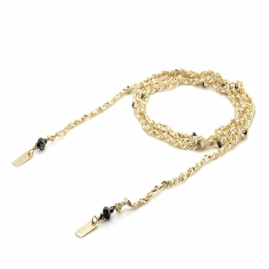 Mode Femme MARIE LAURE CHAMOREL Colliers | Marie Laure Chamorel - Collier N°182 - Gold White