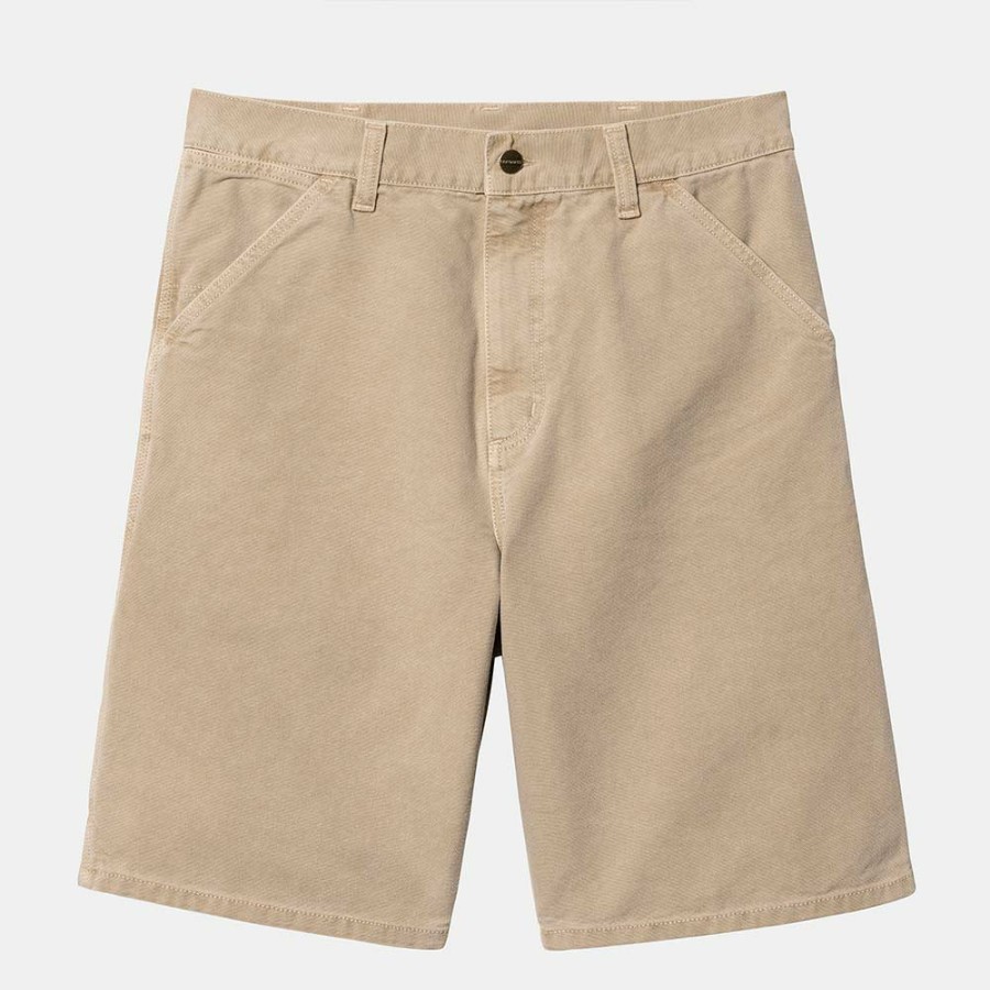 Mode Homme Carhartt Wip Shorts | Carhartt Wip - Short Single Knee - Marron