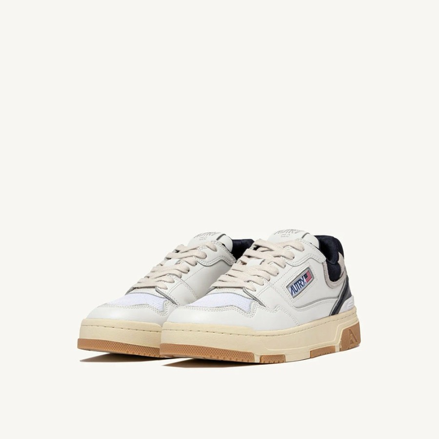 Mode Homme AUTRY Baskets | Autry - Baskets Clc Low - Blanc & Bleu