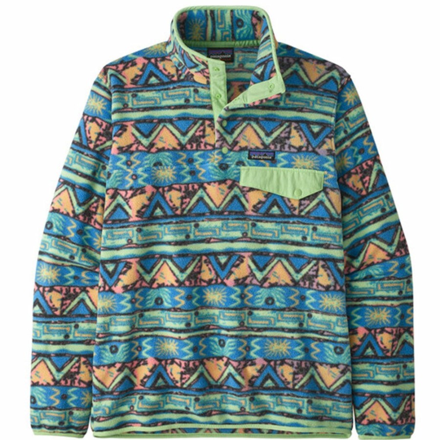 Mode Homme Patagonia Mailles | Patagonia - Polaire Synchilla Snap - Vert