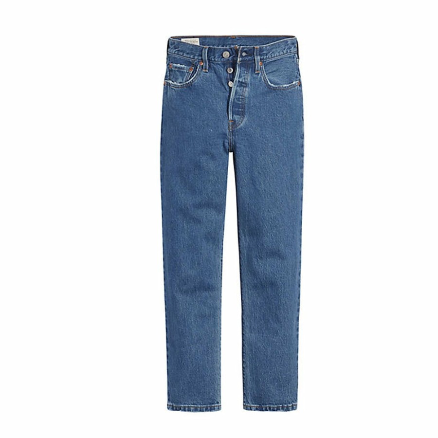 Mode Femme LEVIS Jeans | Levi'S - Jeans 501 Crop - Bleu