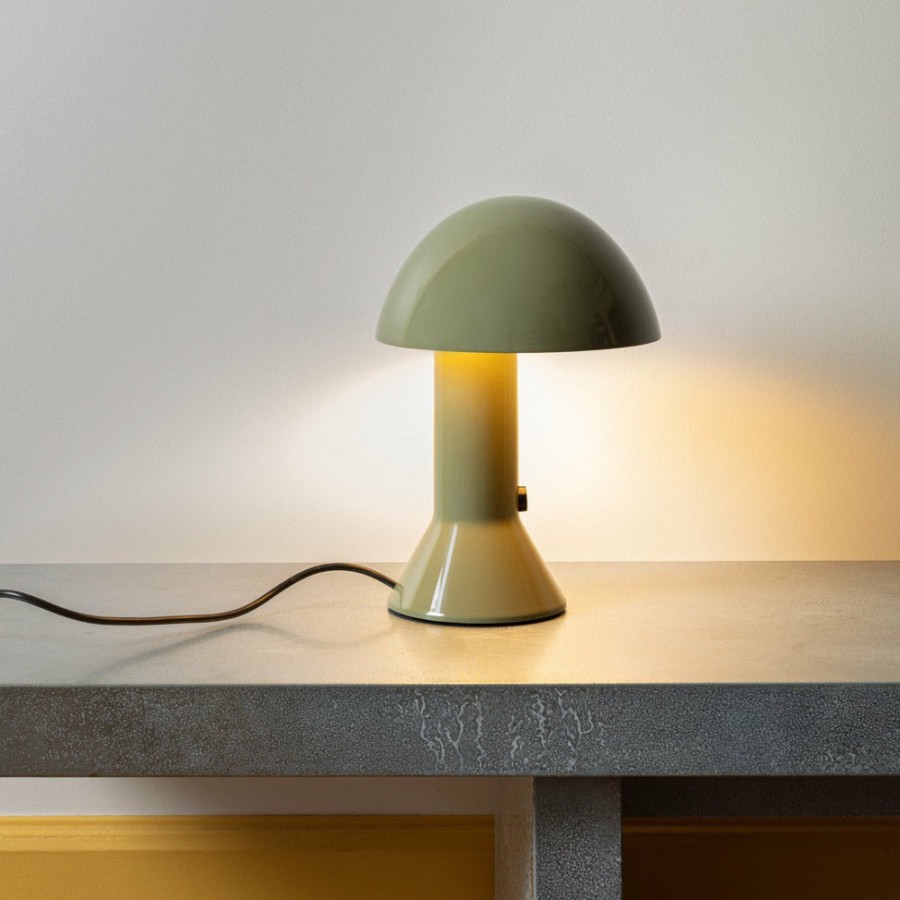 Deco & Lifestyle 1437 MARTINELLI LUCE Lampes | Lampe De Table Elmetto - Vert