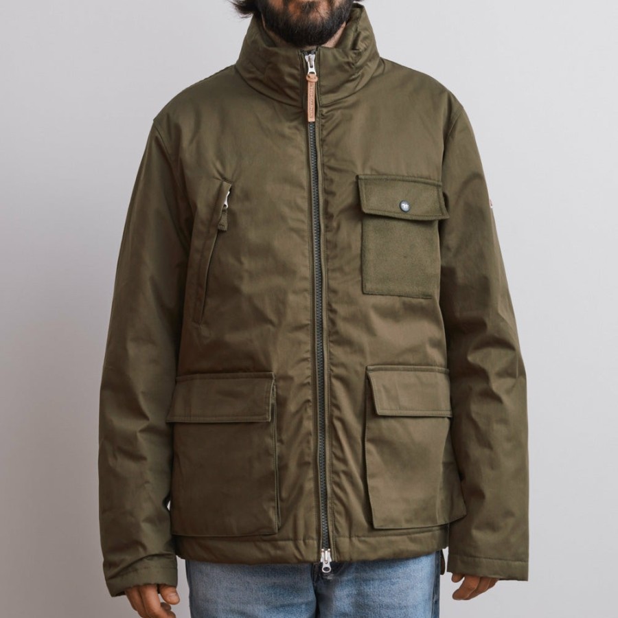 Mode Homme Holubar Manteaux | Holubar - Light Hunter - Olive