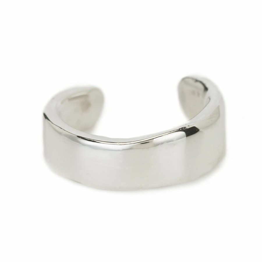 Mode Femme MARA SCALISE Bagues | Mara Scalise - Bague Raw Cuff - Silver